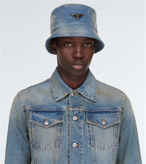 prada bucket hat saks fifth avenue|Shop Prada Denim Bucket Hat .